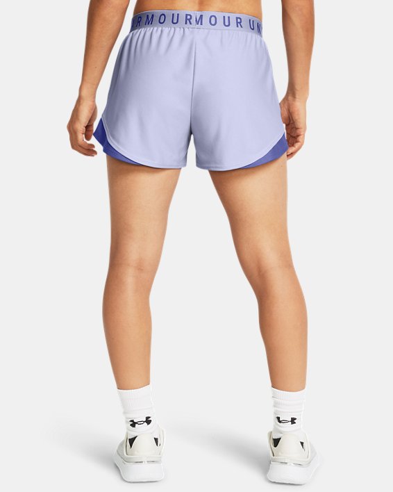 Women's UA Play Up 3.0 Shorts in Purple image number 1